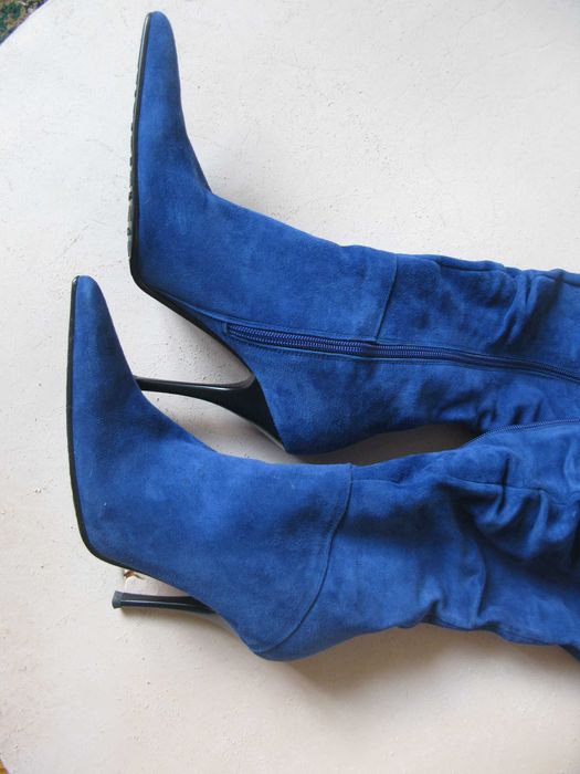 Чоботи (сапоги)Fasino жіночі замшеві 36 р