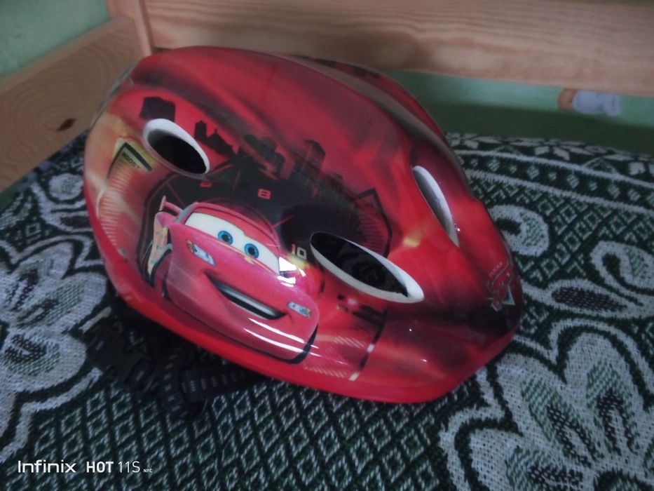 Kask rowerowy M dla chłopca