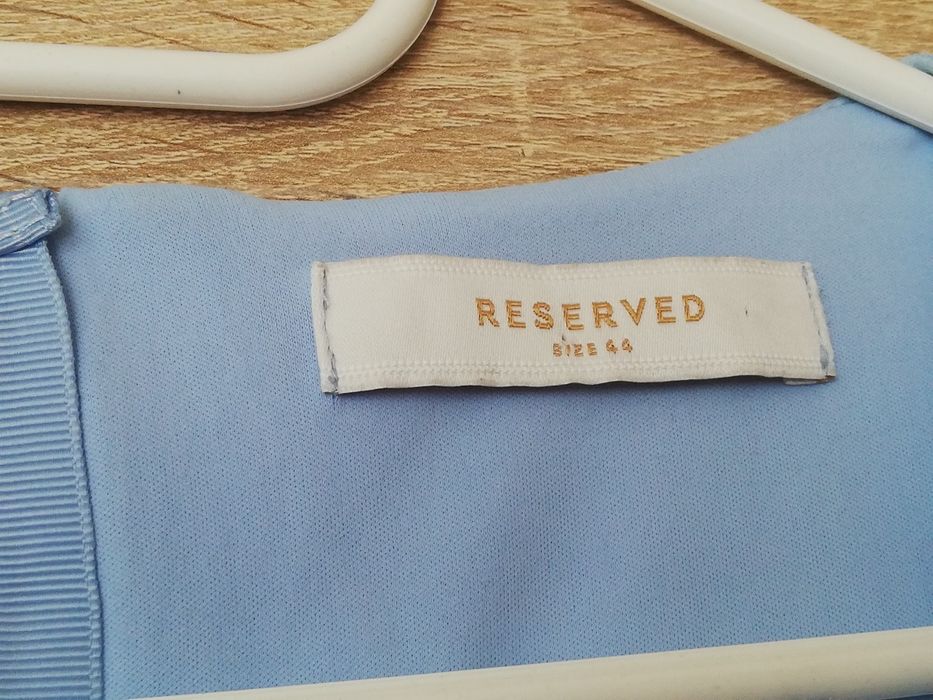 Sukienka Reserved błękitna 42