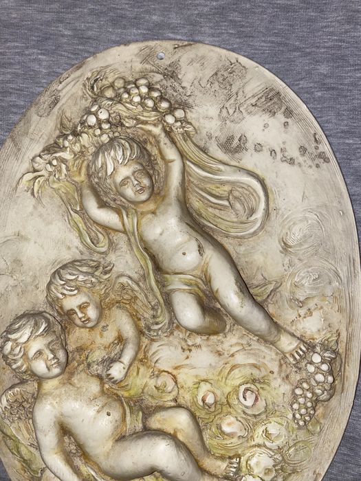 Ornament , dekoracja ozdobna , gipsowa