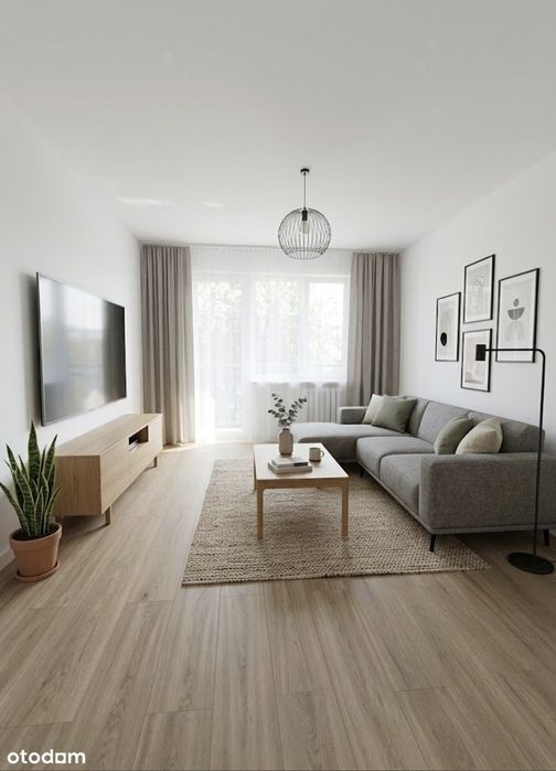REZERWACJA.55m² 3 Pokoje po remoncie Balkon+Piwnica Gotowe do wejścia
