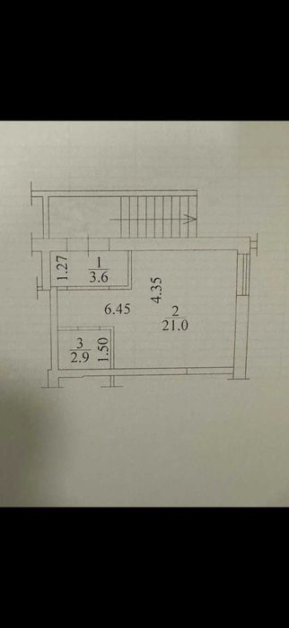 Комерційне приміщення 27,5 м2 в с. Щасливе ЖК 7*Я