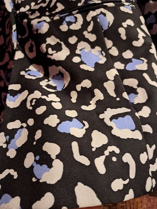 Żakiet czarno-biało-granatowy 36 38