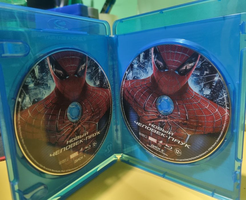 Blu ray фільм Нова людина-павук.