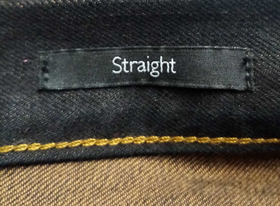 R) MARKS&SPENCER nowe oryginalne czarne jeansy Roz.32/31