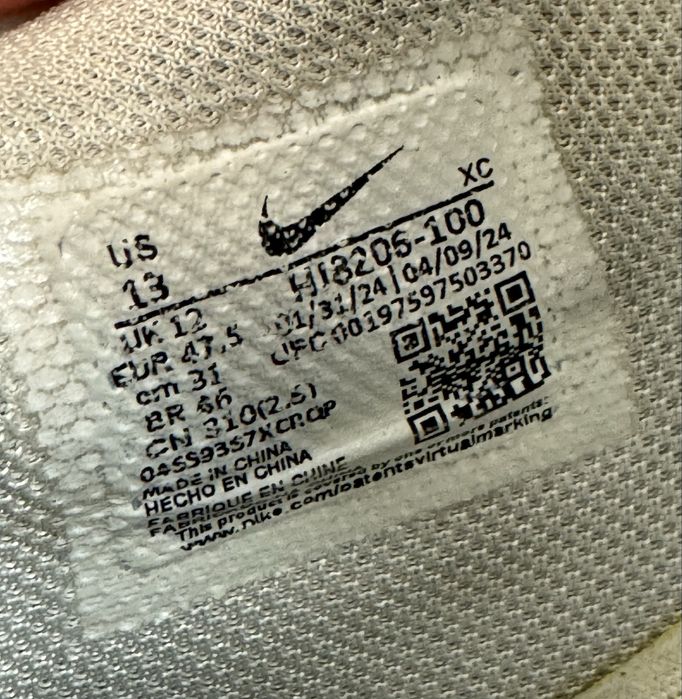 Баскетбольні Кросівки Nike Air Zoom G.T. Cut 3 "Blueprint Pack" 47 (31 см)