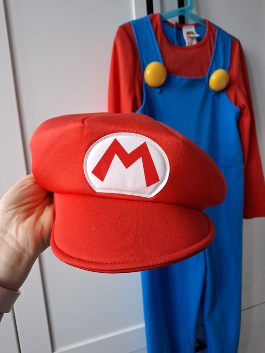 Strój na bal karnawałowy Super Mario 122/128/134