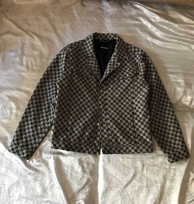 MISBHV jacquard monogram canvas trucker jacket куртка піджак