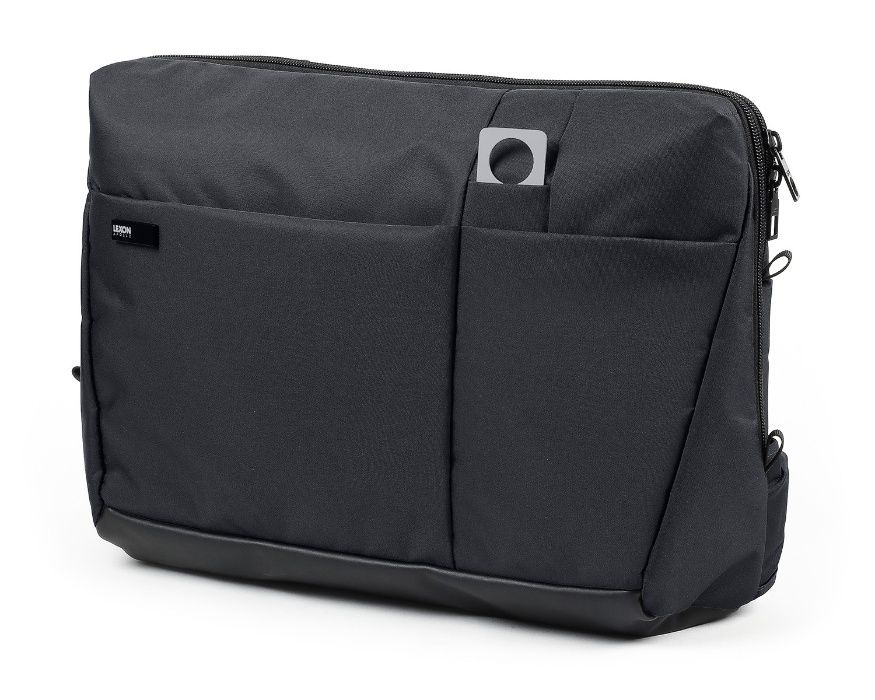 Torba Lexon dla rowerzysty, na laptopa - Czarna