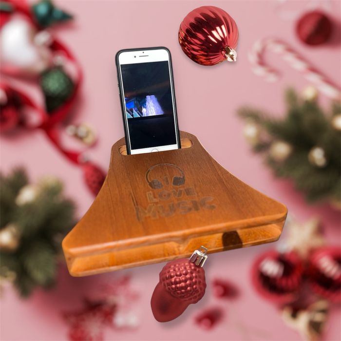 "Coluna" em madeira, amplificador passivo! (oferta Transporte)