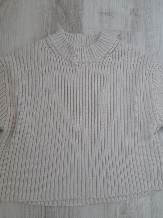 Ciepły modny swetr H&M r.S