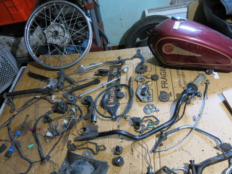 Części Yamaha SR 125