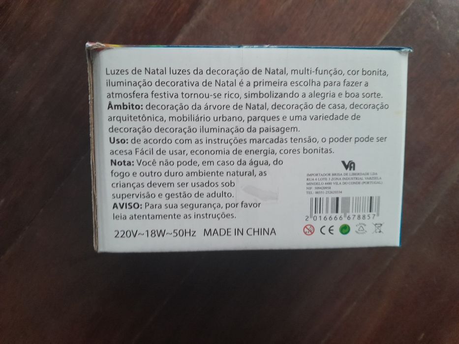 Luzes Natal Rosas