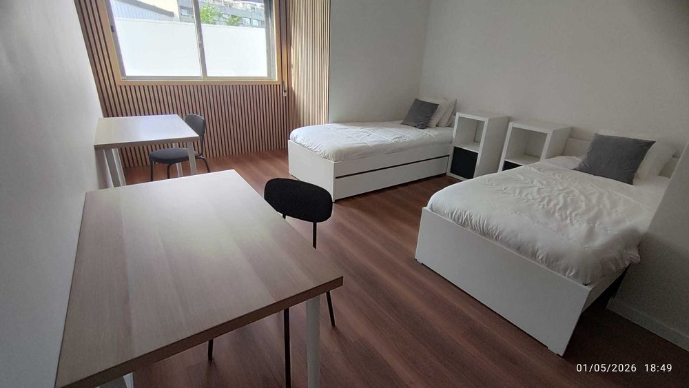 **Quartos partilhados para estudantes  – São Mamede de Infesta (Avenida do Conde)**