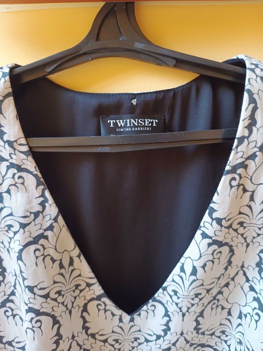 сукня Twinset бавовна льон