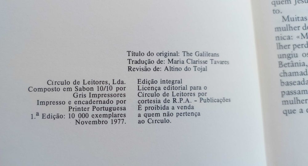 Os Galileus de Frank G. Slaughter