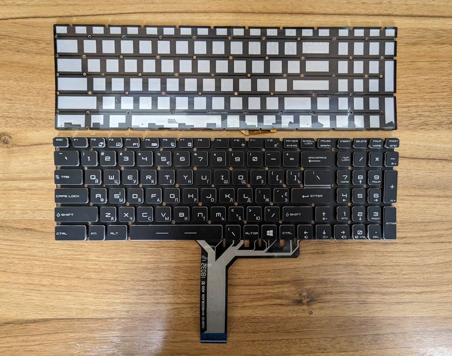 Клавіатура Msi gt62 gt62vr gp62 ms16j2 px60