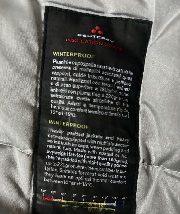 Куртка Peuterey Parka Hasselblad OXF Black