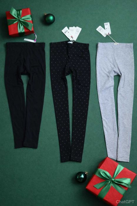 12-14 рок., Ovs kids. Італія. базові Легінси, лосини чорні і сірі