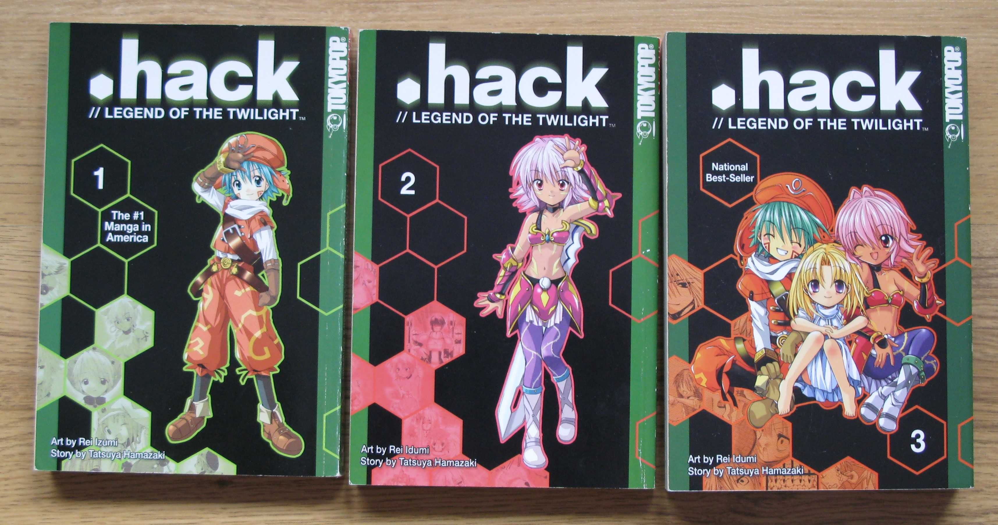 .hack//Legend of the Twilight 1-3: The by Hamazaki, Tatsuya