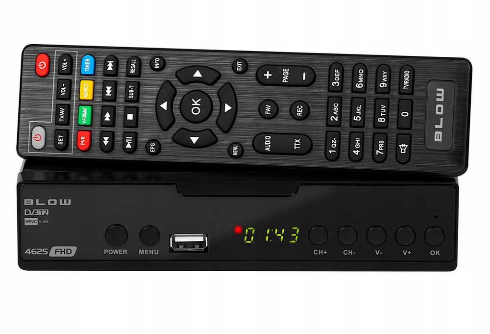 WYPRZEDAŻ !!! - Dekoder Telewizyjny DVBT-2