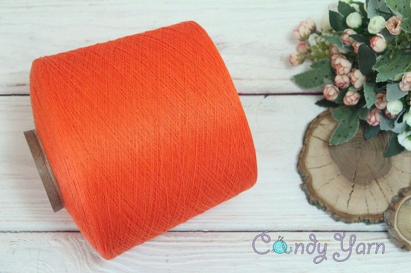 РОЗПРОДАЖ! Італійська бобінна пряжа, Буретний шовк 100% меринос, сток