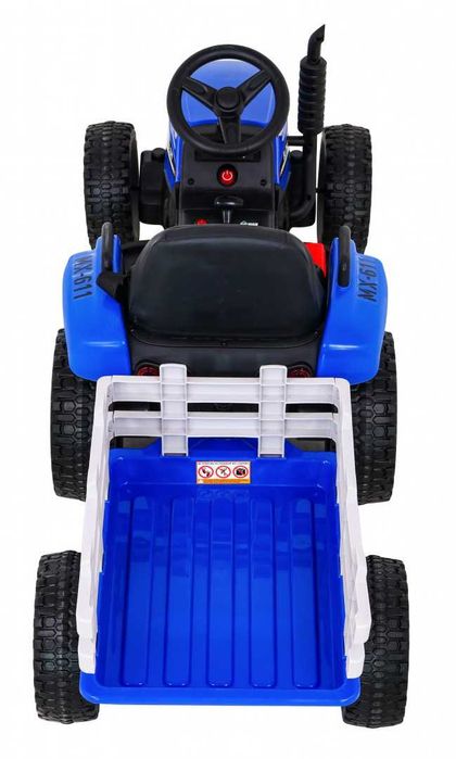 Pojazd Elektryczny dla Dzieci - Traktor BLOW z Przyczepą
