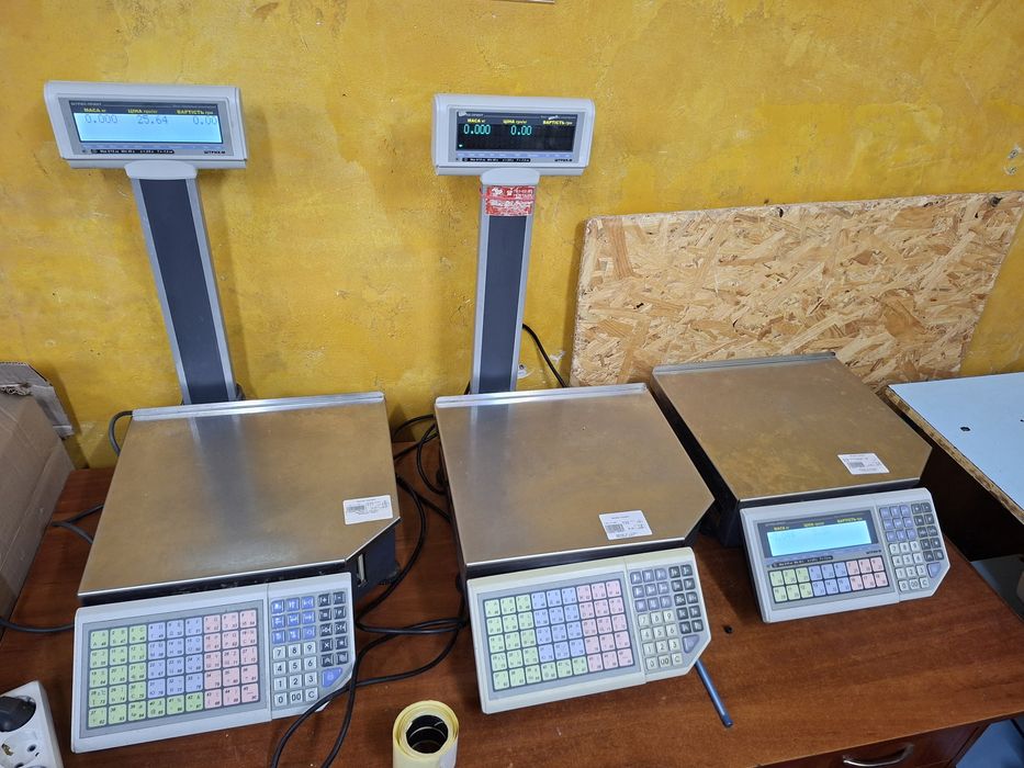 Весы с чекопечатью Штрих принт самообслуживания/ со стойкой/без стойки