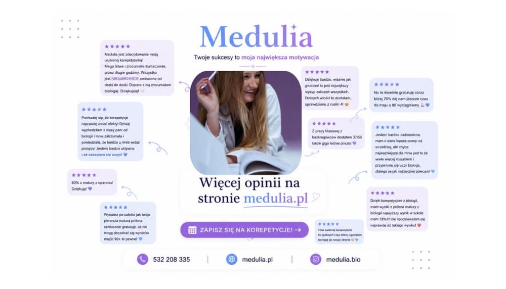 Korepetycje z biologii | Matura 2027 | Lekarski | Online