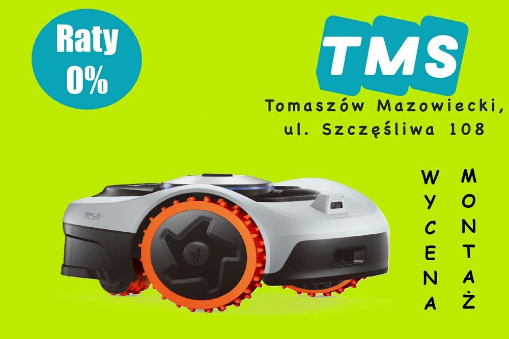 Segway Navimow i210E Robot Koszący Nowy Bez Przewodu Montaż Raty