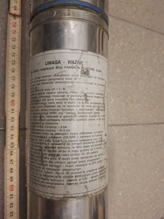 Pompa głębinowa 4" 400V
