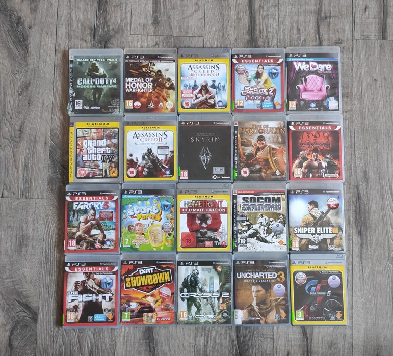 Gry PS3 PlayStation 3 Ponad 150 Tytółów ! Elbląg Wysyłka