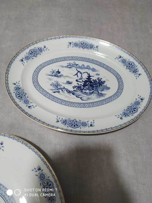 Loiça porcelana Travessas Vista Alegre antiga - Fabrico Portugal