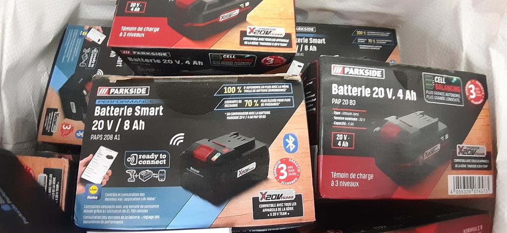Новаые аккумуляторы батареи парксайд Parkside 2 А4 А 8 А акумуляторы