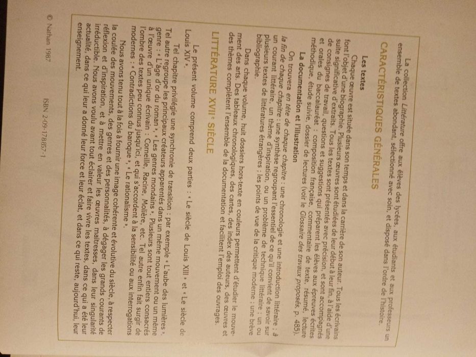 Coleção Literatura Francesa (Seculo XVII), Henri Mitterand