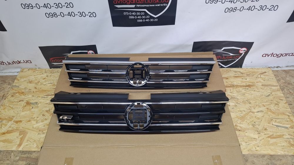 Решітка радіатора Tiguan 2 Решітка Rline Tiguan 2
