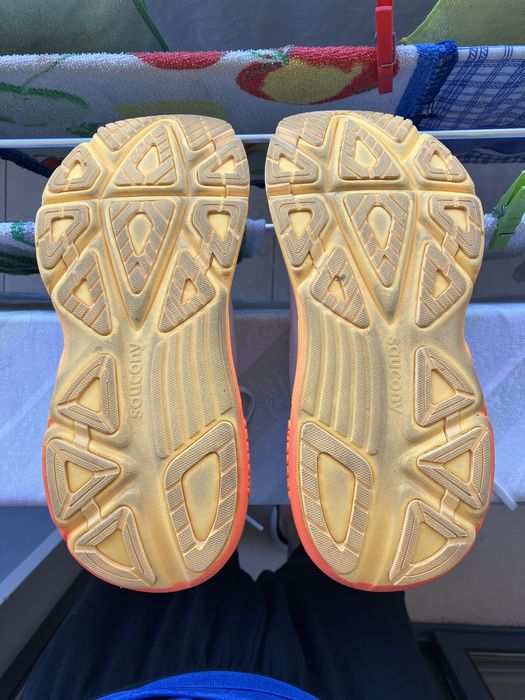 Saucony Guide 19  Branco / Laranja | Tam. 41 | C/ Novos