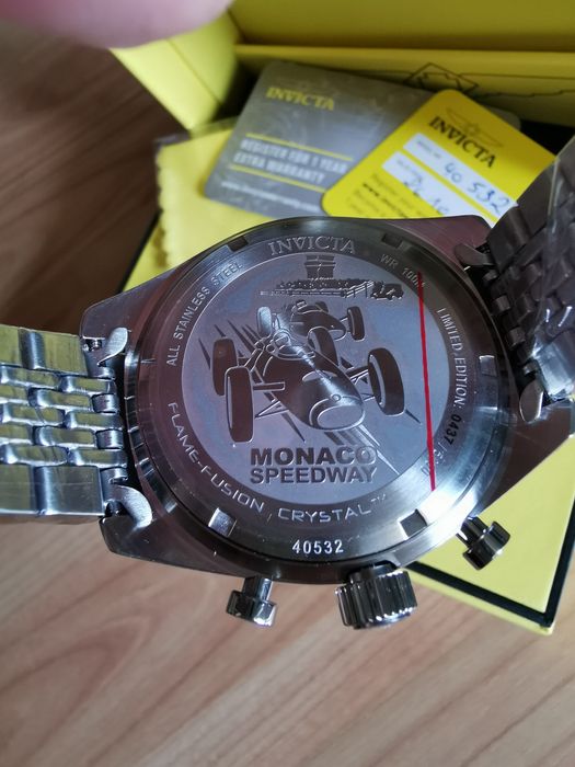 Zegarek Invicta Speedway 40532 koperta 43 mm stan sklepowy nieużywany