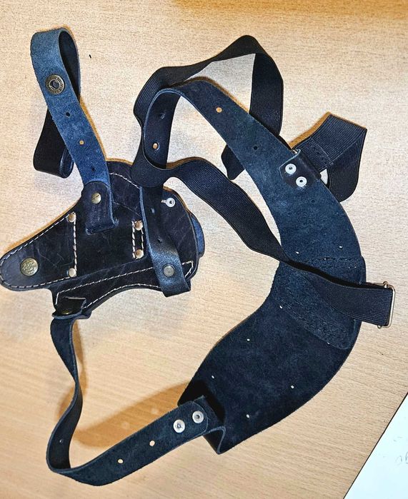 Кобура з натуральної шкіри під  пистолету Шмайсер ПГШ-10