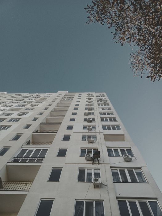 Утепление стен, Высотные работы