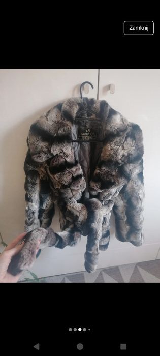 Piękne futerko zimowe