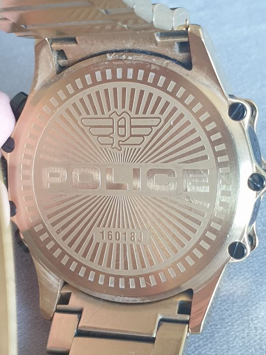 Relógio Police LUANG gold