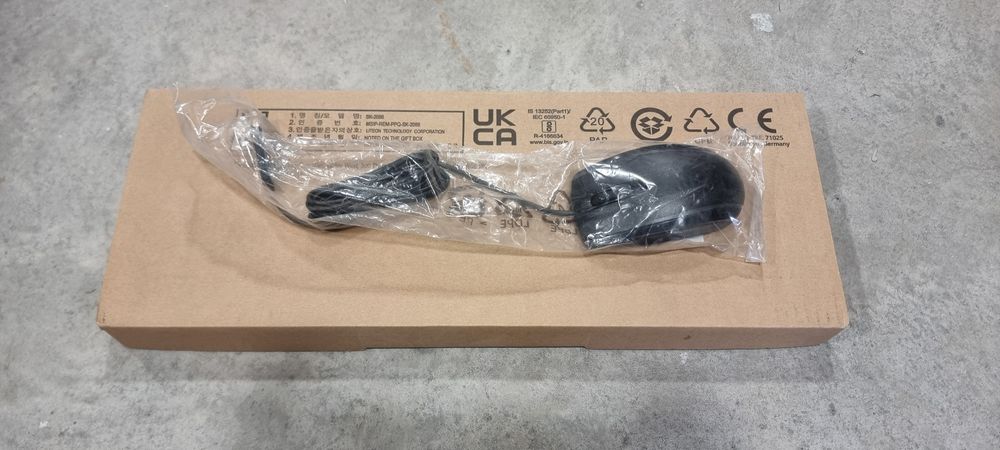 Rato e teclado HP com fio - NOVO