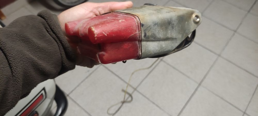 Farolim motorizada antigo