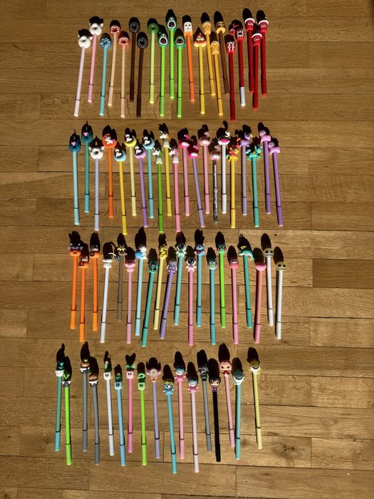 Pack de canetas divertidas (+ recargas)