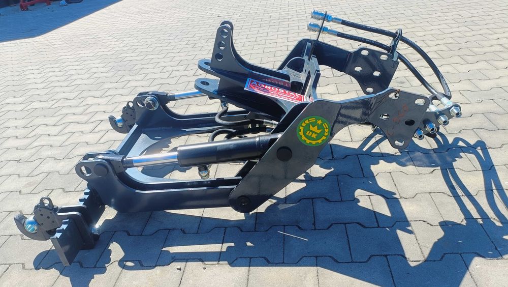 Przedni TUZ Ursus C330 C360 2812 3512 MF 235 MF255 Solidny KAT 2 haki CBM AGROSTAL