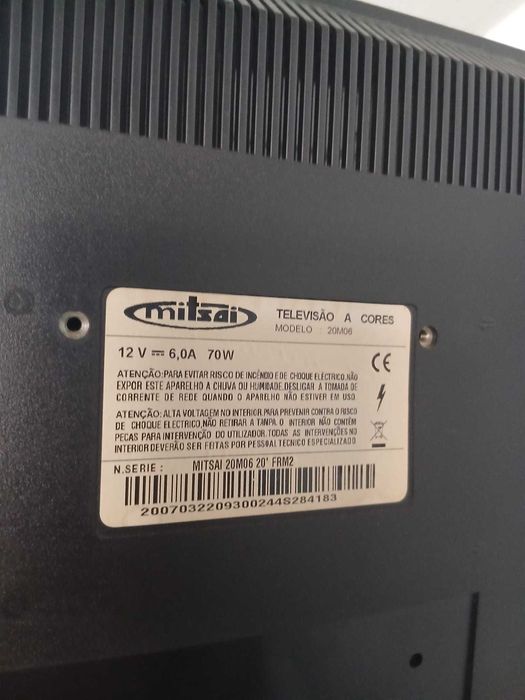 Televisão e monitor de PC - 20 Polegadas