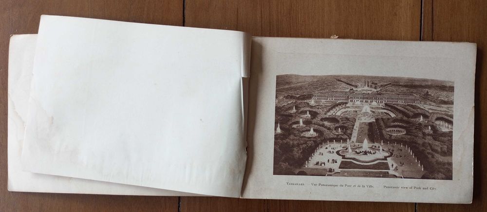 Antigas lembranças turísticas Pedras Salgadas Monaco Versailles