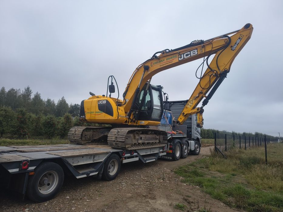 Kopanie stawów, wyburzenia, wykopy, wywóz, koparka, Koparko - ładowark