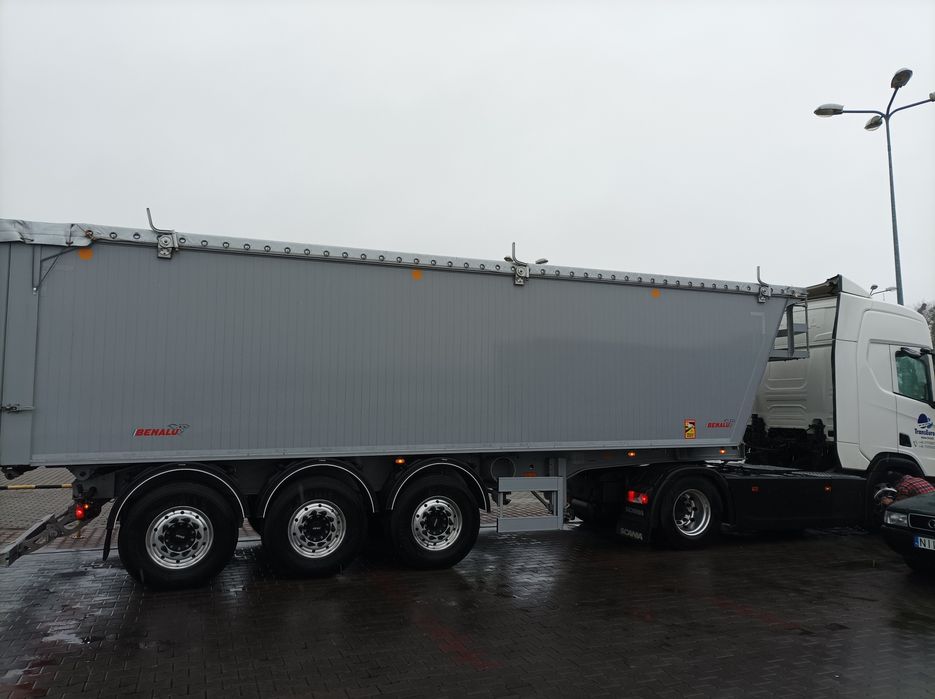 Naczepa wywrotka  Benalu 2023r 46m3 waga 5380kg